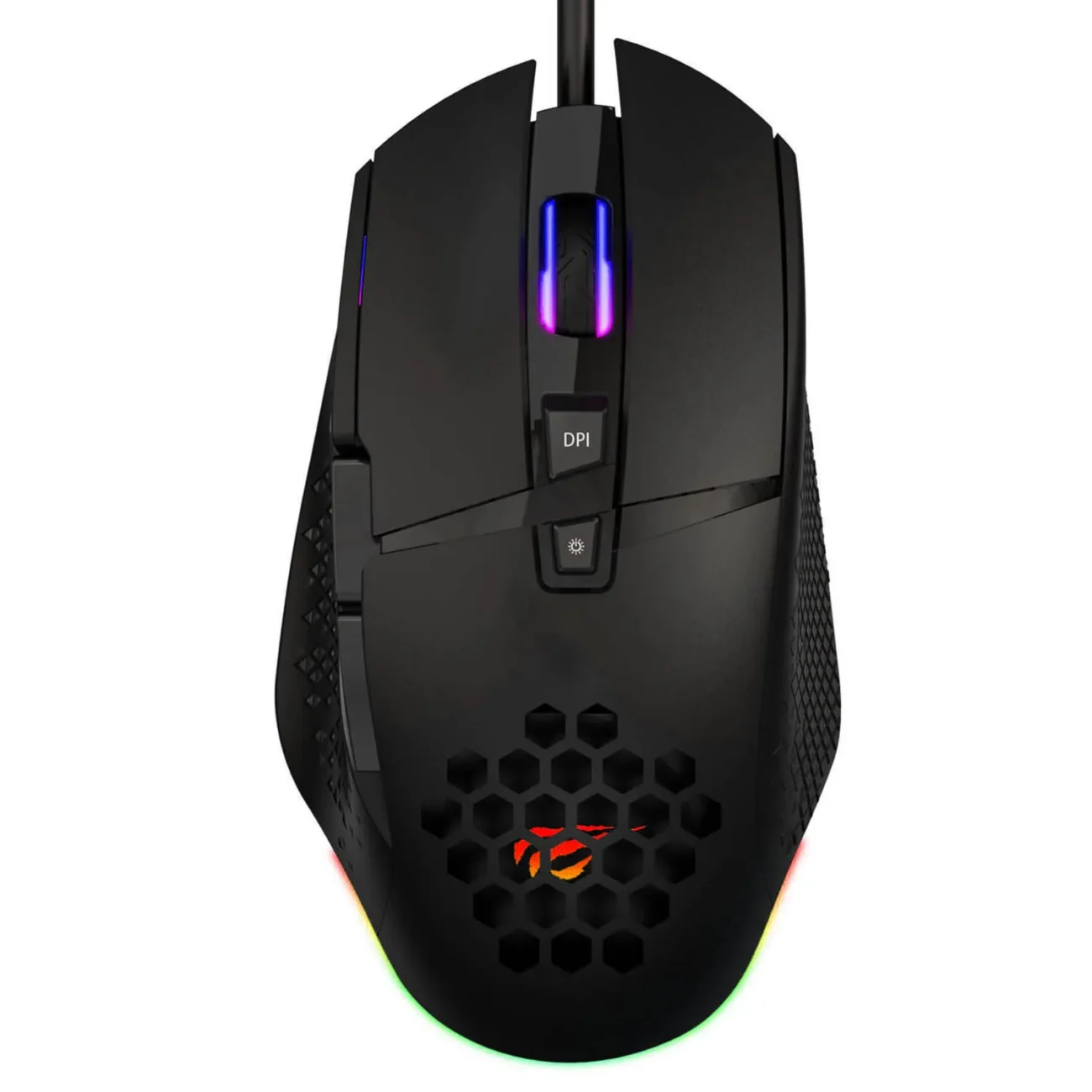 Havit-HV-MS1022-RGB-LED-Honeycomb-Design-8-Buttons-Gaming-Mouse