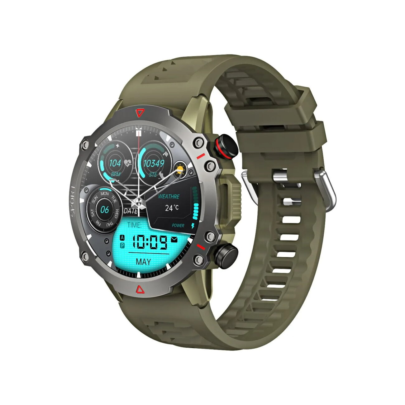 TF10-Pro-Smartwatch-Green