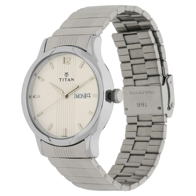 Titan-Quartz-NS1580SM03-Analog-Silver-Dial-Stainless-Steel-Strap-Watch-for-Men2