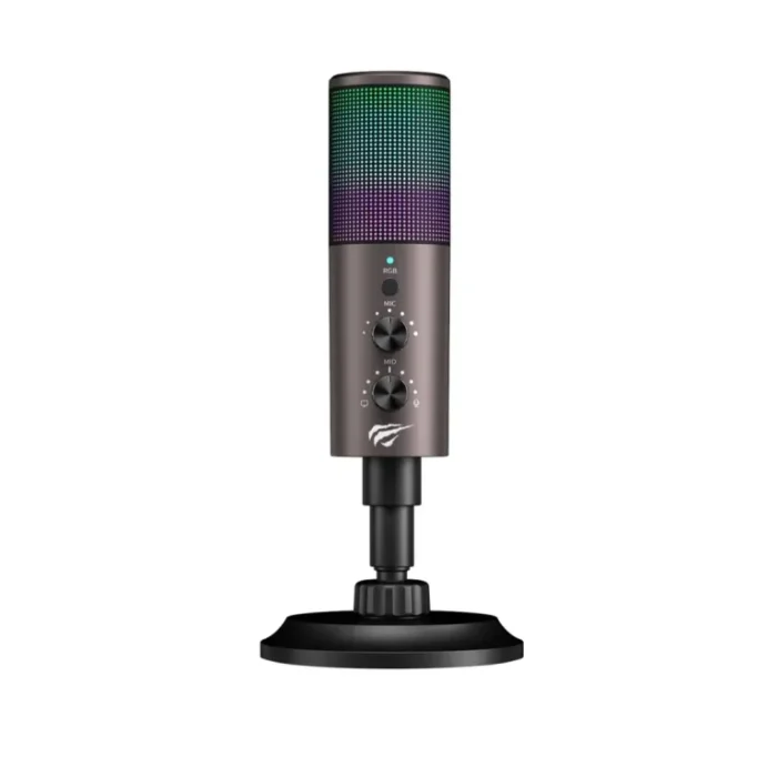 Havit GK61 RGB Recording Live Streaming Gaming Professional Condenser Microphone