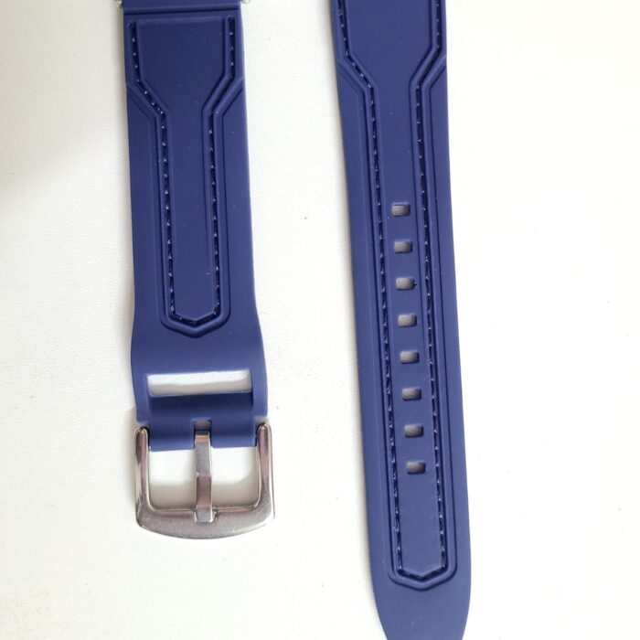 Spigen Line Silicon Strap For Smart Watch- 42/44/45mm-Blue Color