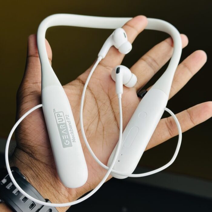 GearUP Neckband P2 – White