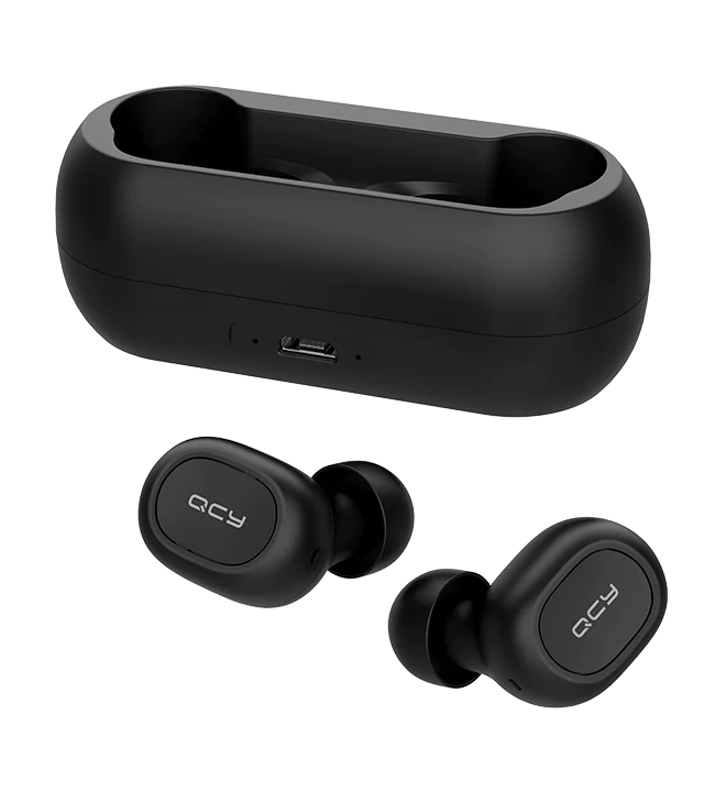 QCY T1C TWS- Bluetooth 5.0 Wireless Earbuds (3 Months Warranty)