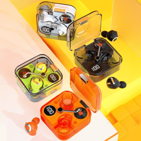 P61 Pro Transparent TWS Earbuds – Random Color
