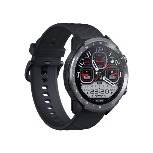 Mibro A2 calling smart watch Sporty looks Dual Straps – Black
