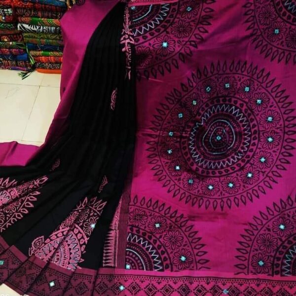 এমব্রয়ডাড়ী ধুপিয়ানসিল্ক শাড়ী -29432