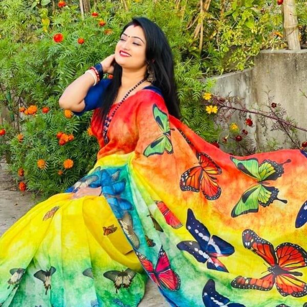 চান্দুরি সিল্ক শাড়ি - 29180