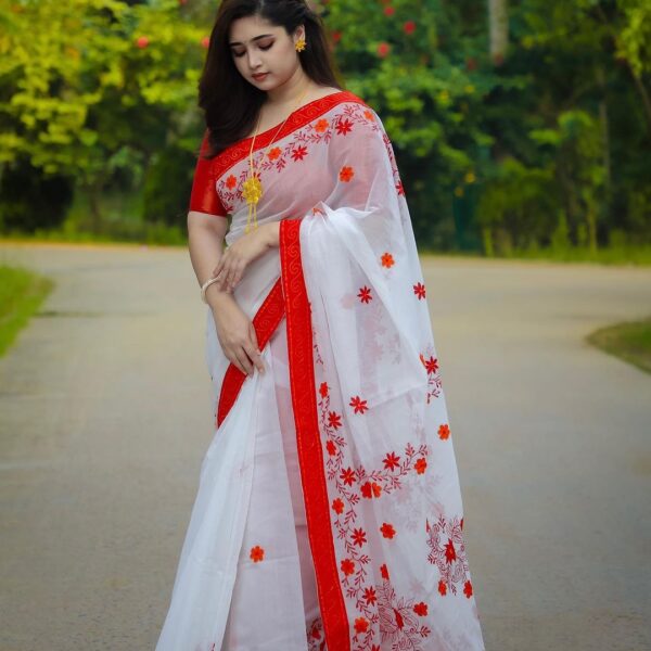 Premium Half Silk Sharee - 29094