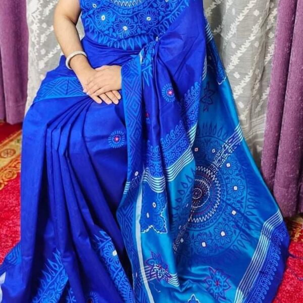 ধুপিয়ান সিল্ক শাড়ি - 28730