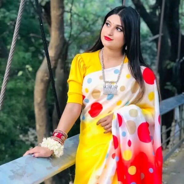 চান্দুরি সিল্ক শাড়ি - 28159