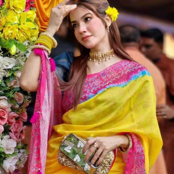 special digital print sharee - 28050