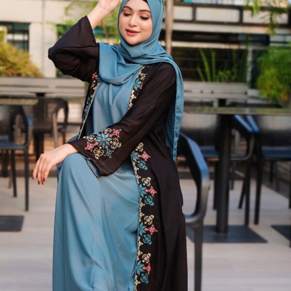 Adjust Koti Borka (with Hijab)-27172