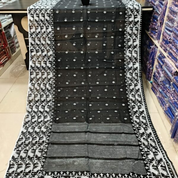 Half Silk Skin Print Sharee - 27741