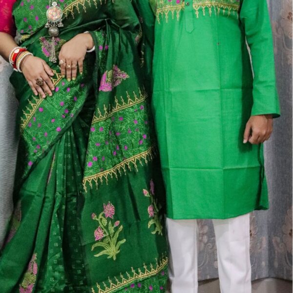 Sharee Panjabi Couple - 27671