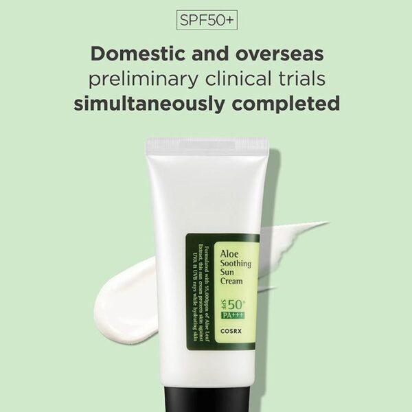 Cosrx Aloe Soothing Sun Cream (SPF50+ PA+++) - 50ml