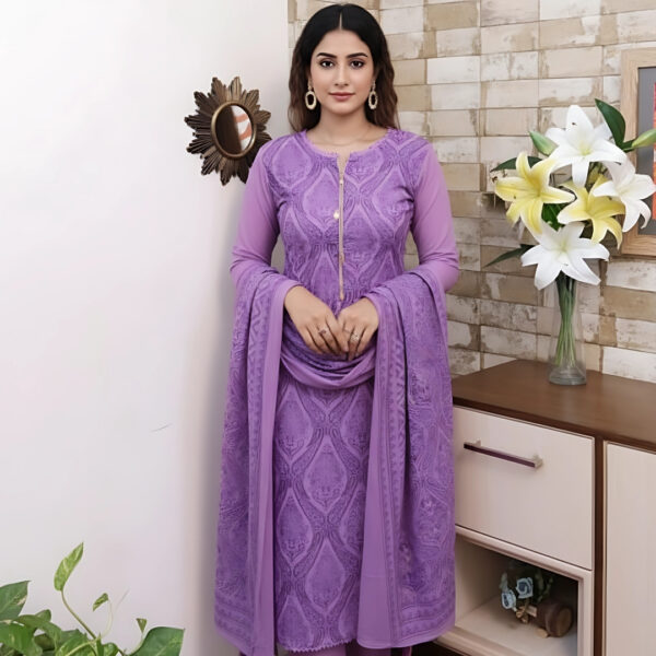 Block Print Three Piece-39964