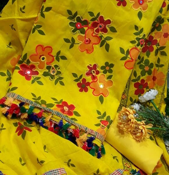 সুতি থ্রী পিছ-40287