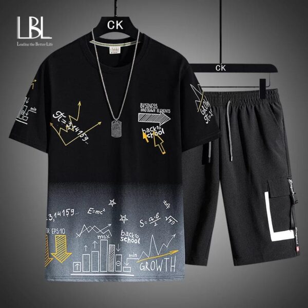 Combo T-Shirt and Half Pant-43874