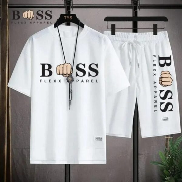 Combo Half T-Shirt And 3 Quarter Pants For Man - 43781