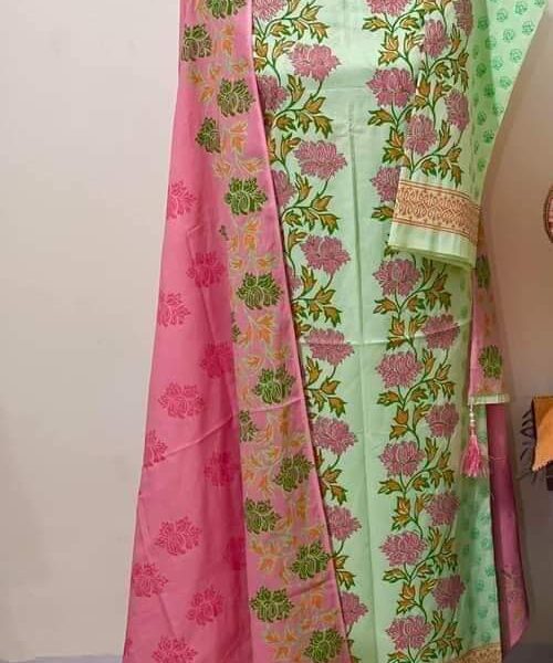 Block Print Three Piece-39962