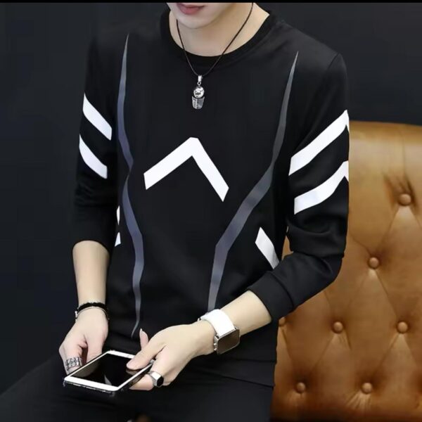 Cotton Long Sleeve Sweet Shirt - 42798