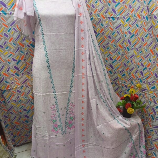 Digital Print Lone Three Piece-39904