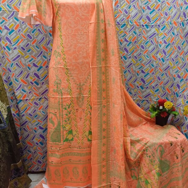 Digital Print Lone Three Piece-39902
