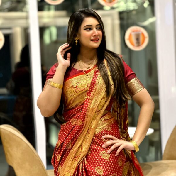 কাতান বেনারসি শাড়ি - 40803