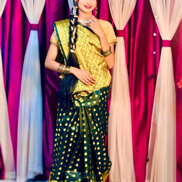 Soft silk katan sharee - 40590