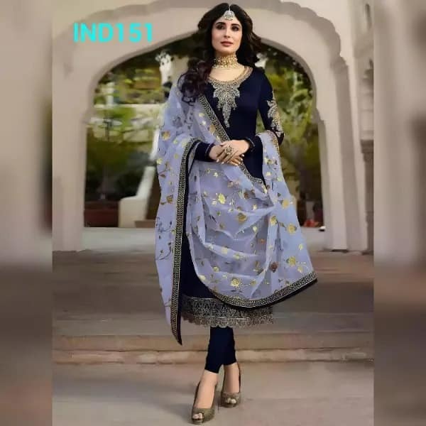 Soft Georgette Four Piece-41959