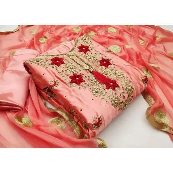 Soft Georgette Four Piece-41948