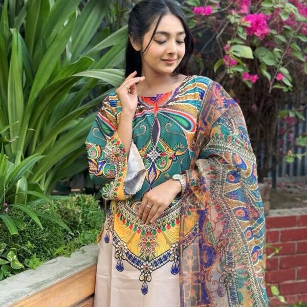 Digital Print Three Piece-41858