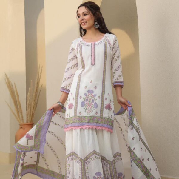 Sharara Three Piece-41848