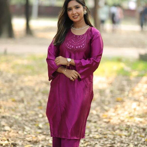 Japani Silk Two Piece-41576