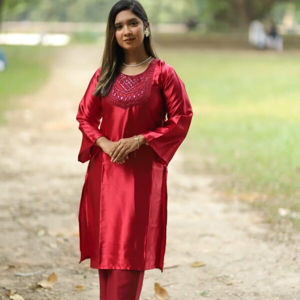 Japani Silk Two Piece-41574