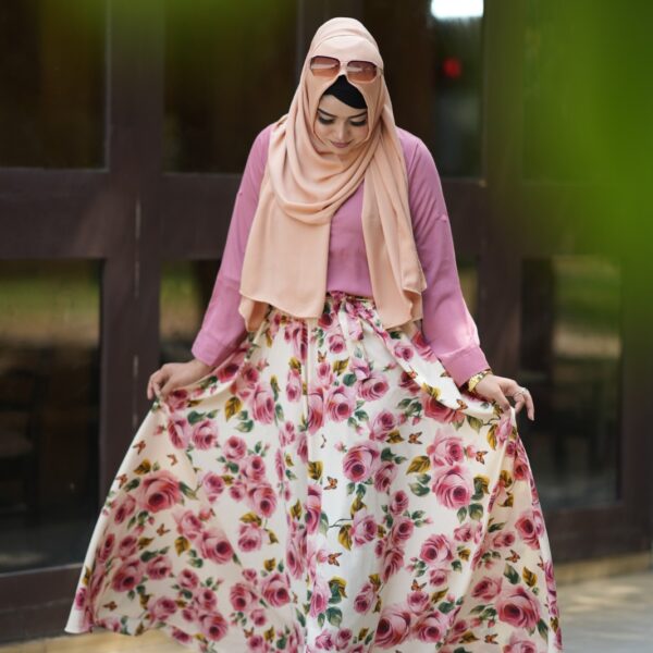 Skirt and Top Two Piece Set-41395
