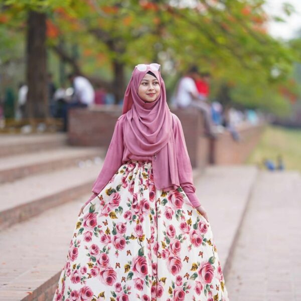 Skirt and Top Two Piece Set-41393