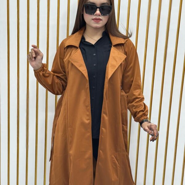 Stylish Ladies Overcoat (Belt System)
