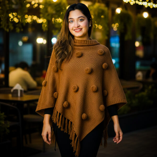 Premium Poncho (Brown Colour) - KG