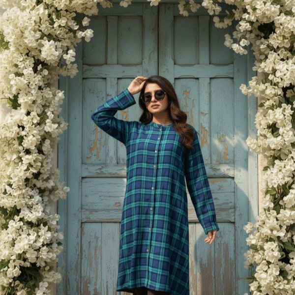 Flannel Ladies long shirt