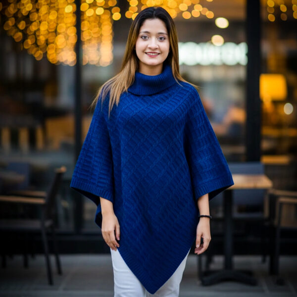 Premium Poncho (Blue Colour) - KG