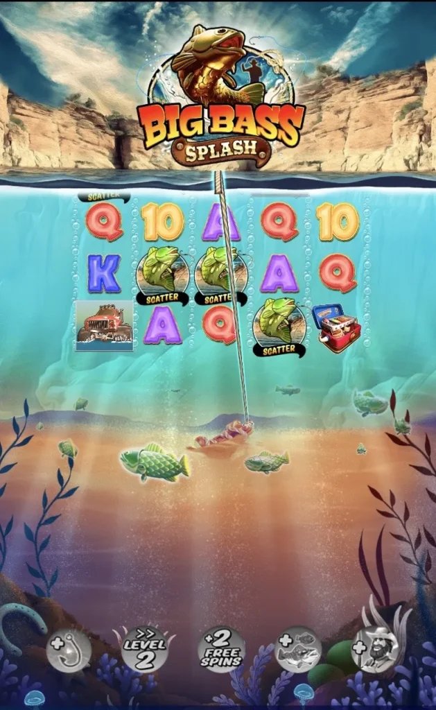 Overview of big bass splash slot
